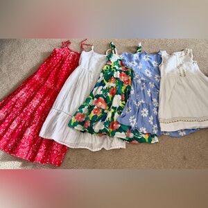 Set of 5 Girls' Dresses